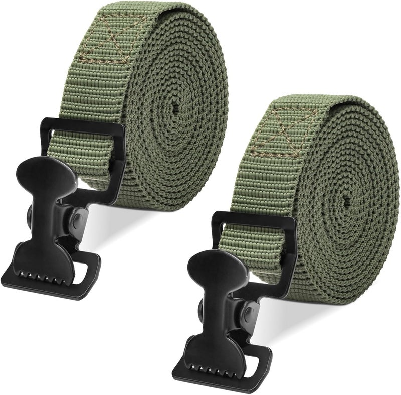Dimakung أحزمة دعم الأشجار لقمم Viper Climber، حزام تثبيت شجرة Hang On، أحزمة حقيبة الظهر لوقوف التسلق مع مشبك - 2 قطعة - Image 1
